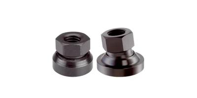 Ledad mutter med sfäriskt säte